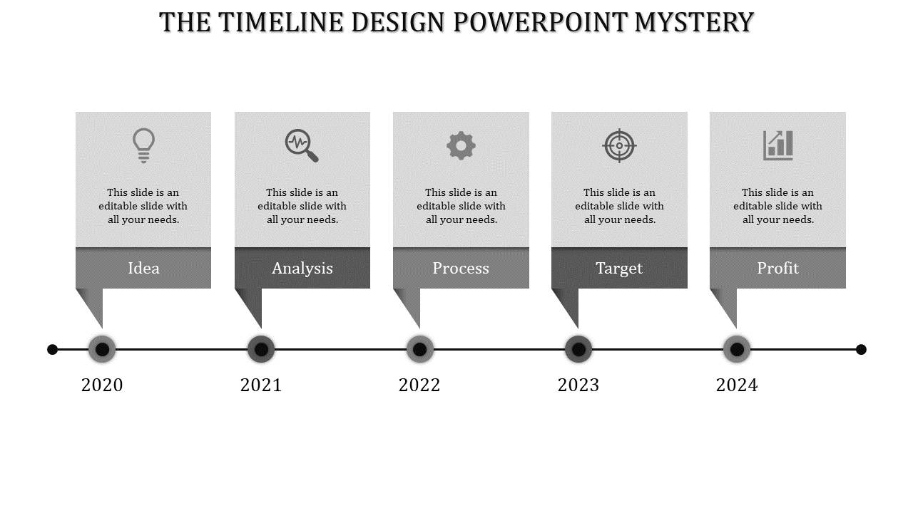 Get Modern and Editable Timeline Design PowerPoint